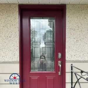 Modern door installed by Window Seal West