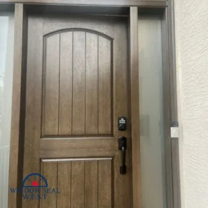 Modern door installed by Window Seal West